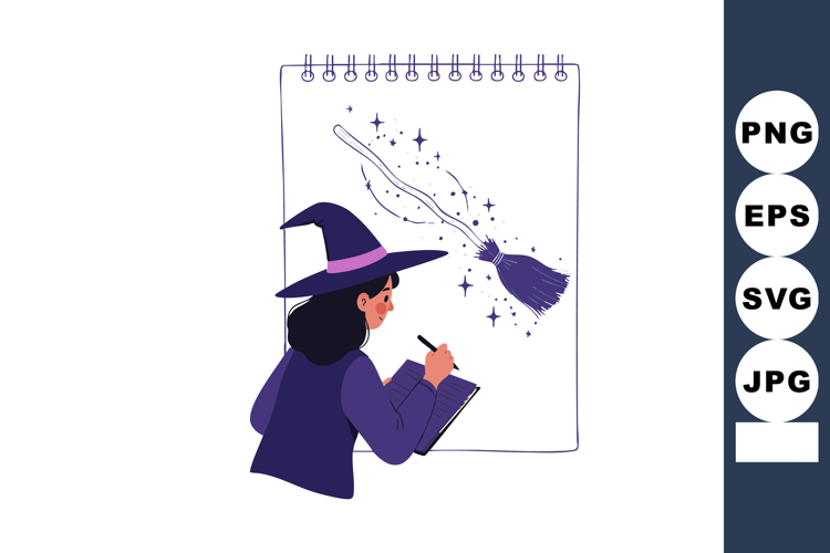 Witch Clipart Image 3