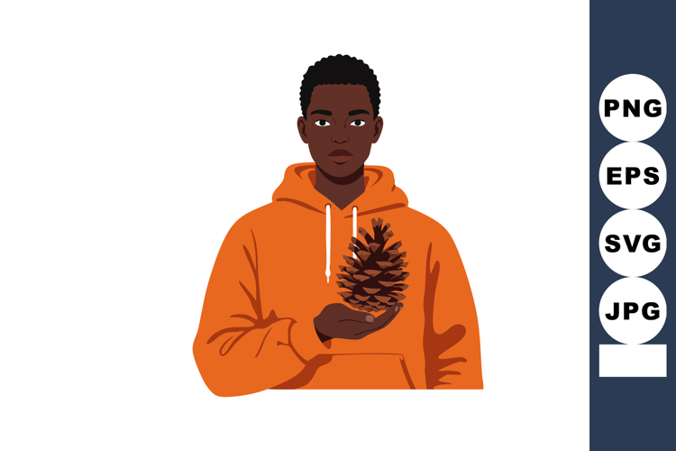 Pine Cone Vector Image 13