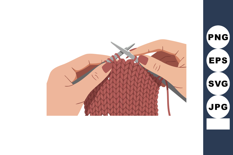Knitting Clipart Image 5
