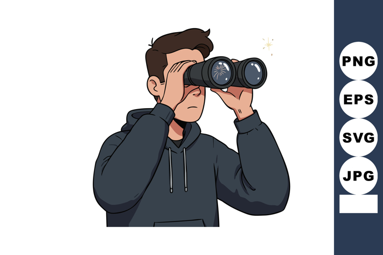 Looking Clipart Image 15