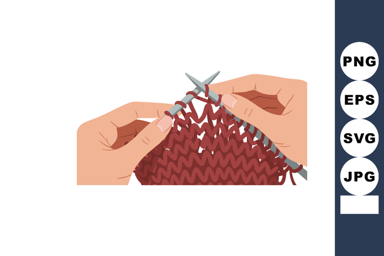 Knitting Clipart Image 8