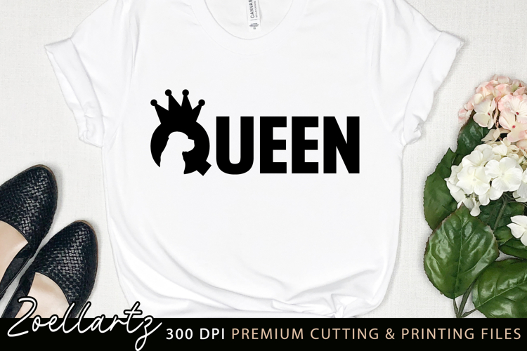 Queen Dog Lover SVG Queen SVG Mothers Day SVG Paw Prints SVG