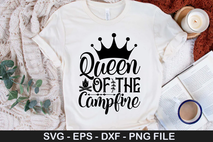 Camping Shirt Svg