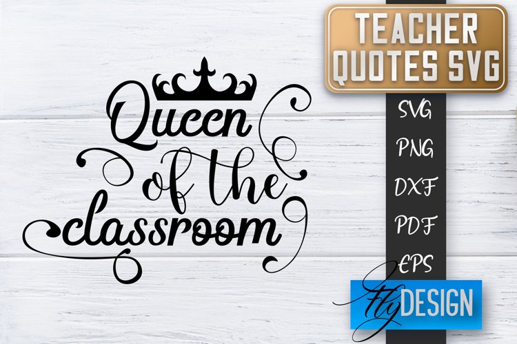 Teacher Quotes SVG | Teacher Design | School Quotes SVG v.2 example image 1