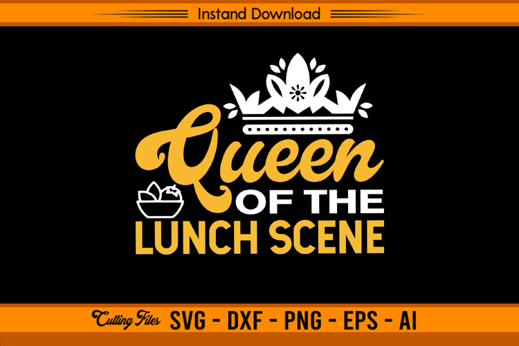 Lunch Lady Svg Image 13