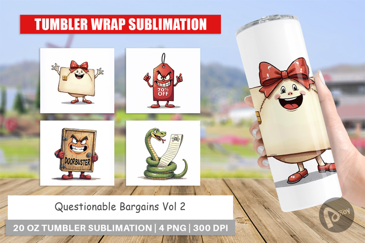Questionable Bargains Tumbler