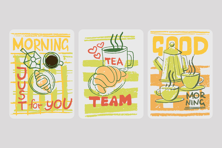 Good Morning Sketch Posters
