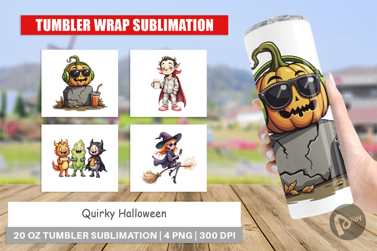 Halloween Tumbler Wrap Image 7