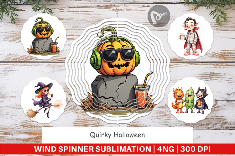 Wind Spinner Quirky Halloween