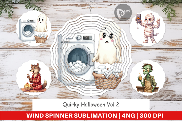 Wind Spinner Quirky Halloween