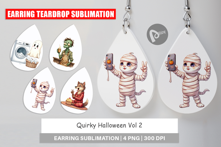 Sublimation Earring Designs Image 16