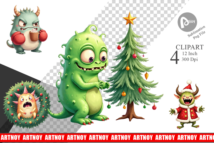 Christmas Watercolor Png Image 11