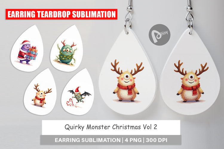 Sublimation Earring Designs Image 7