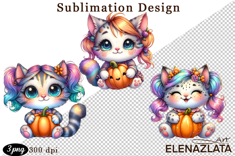 Quirky Monster Clipart PNG, Funny Spooky Creatures
