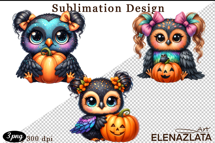 Quirky Monster Clipart PNG, Funny Spooky Creatures