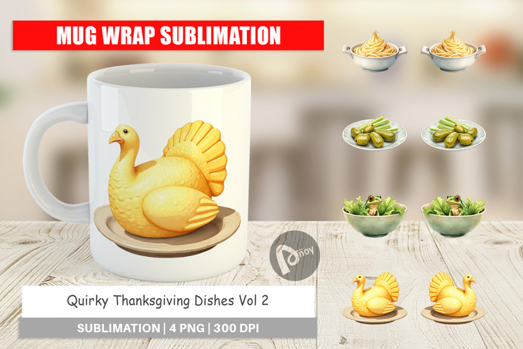 Thanksgiving Sublimation Design Image 9