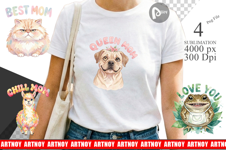 Mom Sublimation Designs Image 3