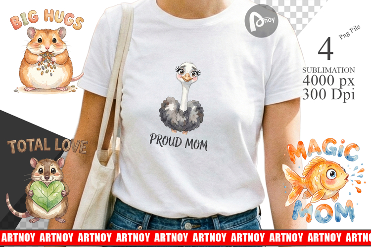 Mom Sublimation Designs Image 2