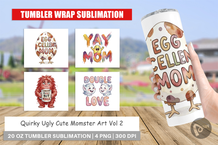 Quirky Momster Tumbler