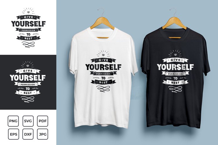 Quote Typography SVG T-shirt Design