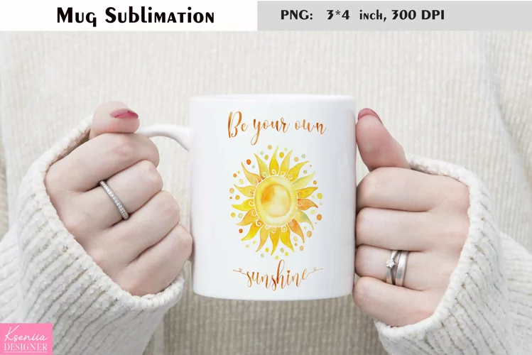 Motivational Quotes|Love Yourself |Mug Sublimation