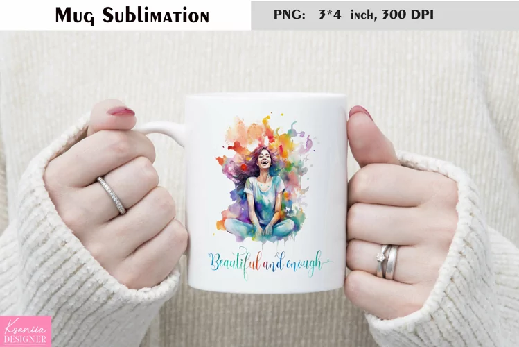 Motivational Quotes|Love Yourself |Mug Sublimation