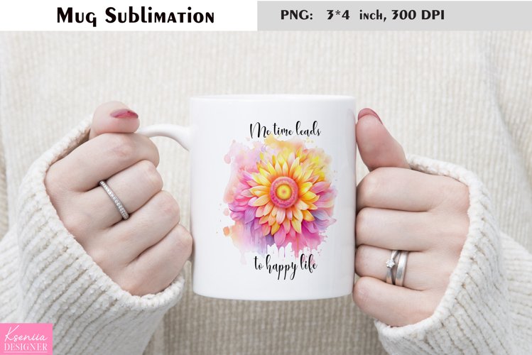 Motivational Quotes|Love Yourself |Mug Sublimation example image 1