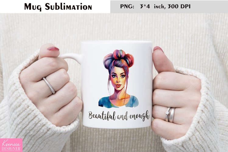Motivational Quotes|Love Yourself |Mug Sublimation