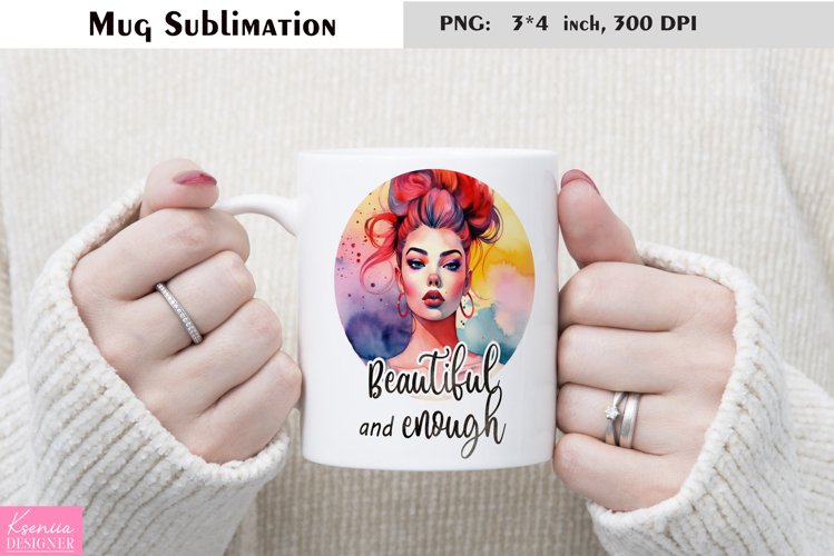 Motivational Quotes|Love Yourself |Mug Sublimation