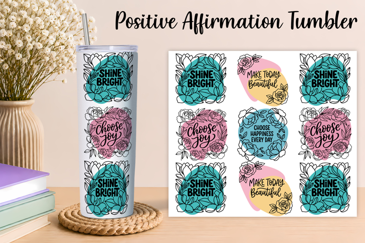 Wellness Affirmation Tumbler Wrap