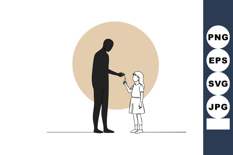Father Silhouette Image 22