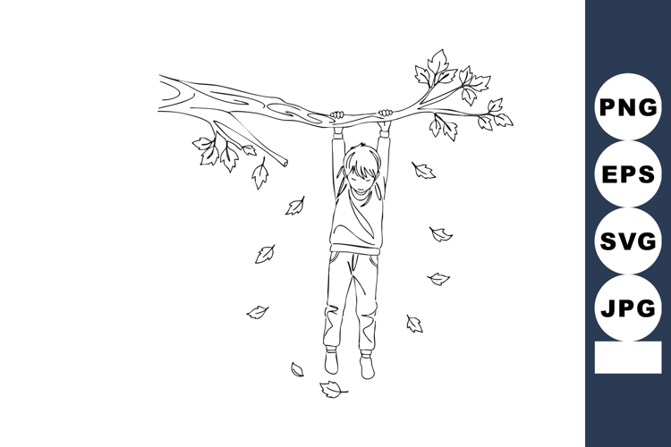 Falling Tree Clipart Image 15