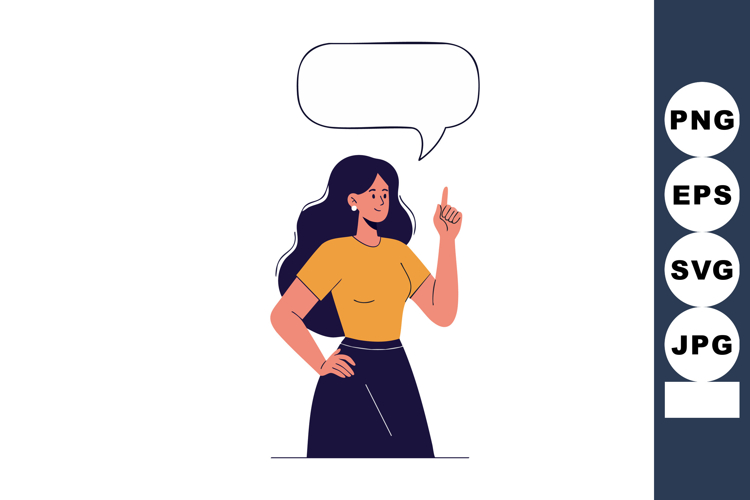 Speech Bubble Clipart Image 9