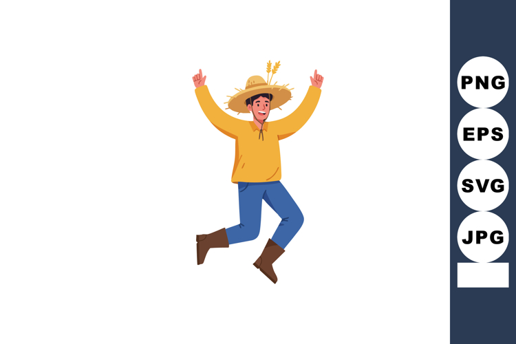 Farmer Clipart Image 3