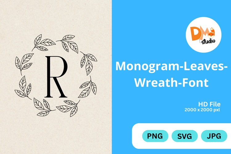 Floral Wreath Clipart Image 9