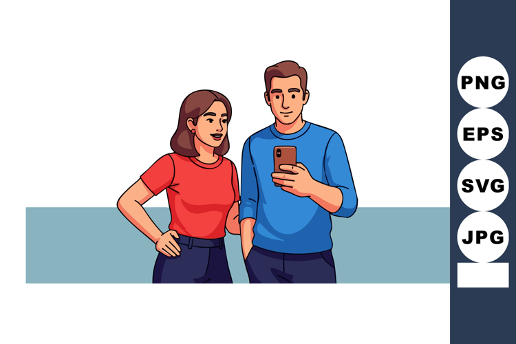 Selfie Clipart Image 9