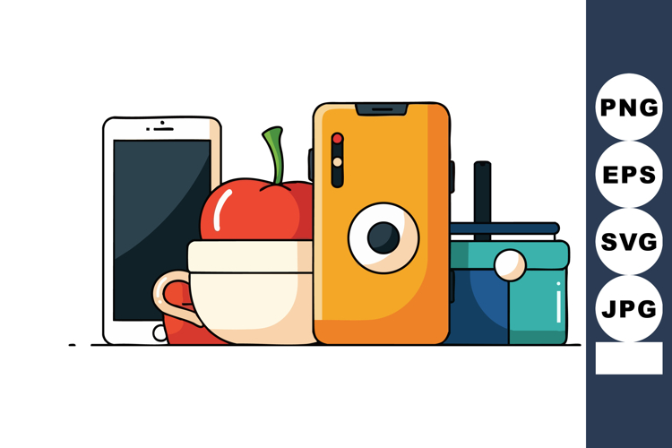 Smartphone Clipart Image 18