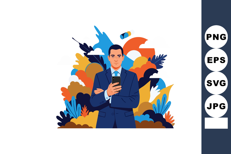 Smartphone Clipart Image 17