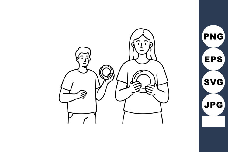 Donut Clipart Image 24