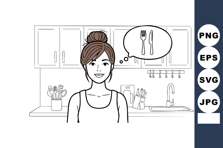 Kitchen Clipart Image 10