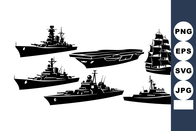 Navy Aircraft Vector Image 3