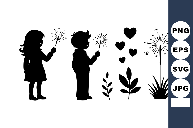 Child Silhouette Image 13