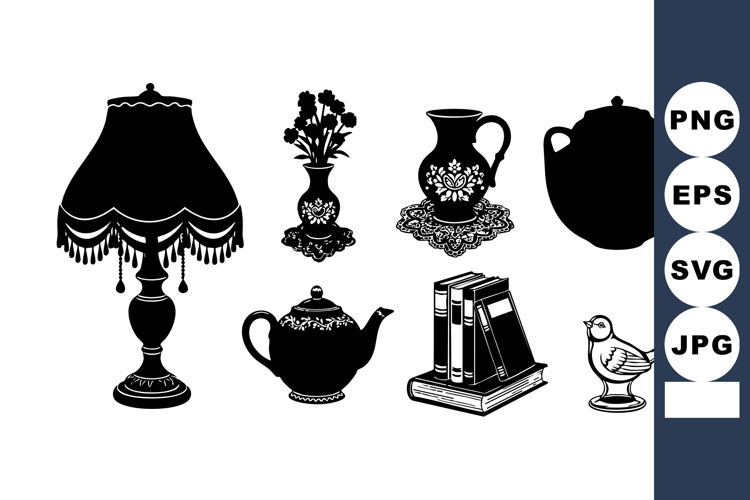 Vase Silhouette Image 19