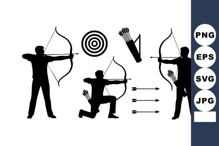 Athlete Silhouette Image 16