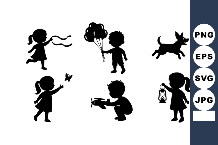 Balloons Silhouette Image 5