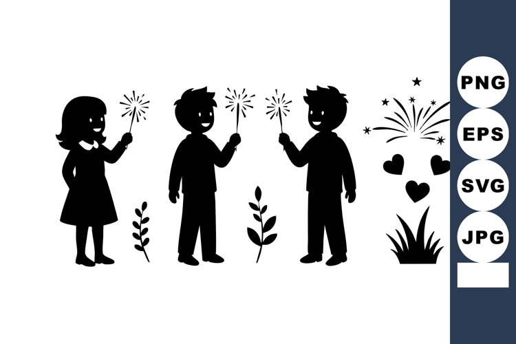 Fireworks Vector Image 9