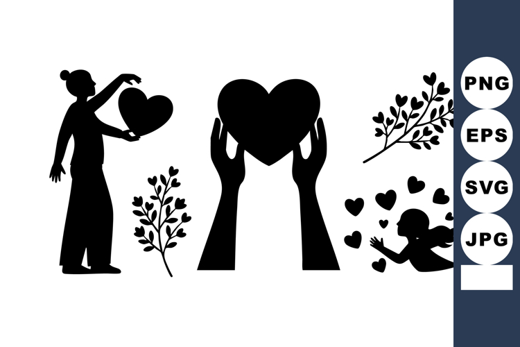 Wings Silhouette Image 11