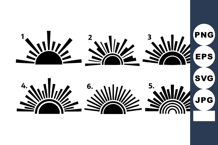 Sun Rays Vector Image 3