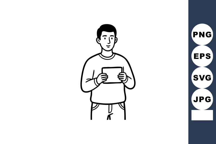 Tablet Clipart Image 19