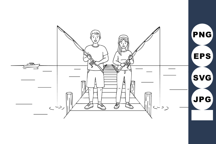Fishing Clipart
